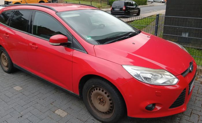 Aripa fata stanga Ford Focus MK3 III 2012-2017 Rosu Race red [3]