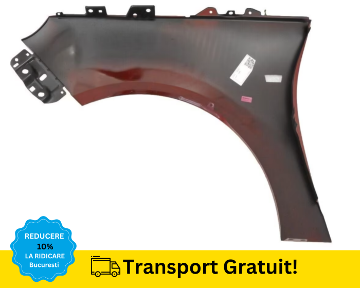 Aripa fata Dreapta Opel Adam 2013-2019 Rosu GXM VOPSITA [2]