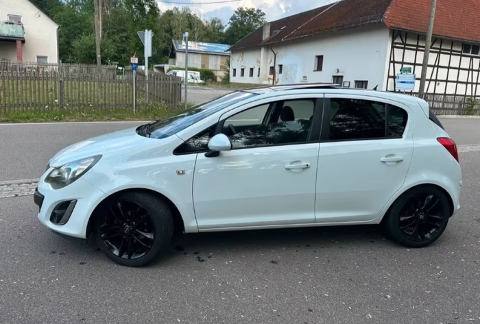 Aripa stanga fata Alb Z474 Opel Corsa D 2006-2014 VOPSITA TU Alegi culoarea [3]