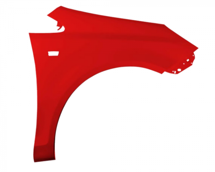 Aripa fata dreapta Opel Corsa D 2006-2014 Rosu Z547 [1]