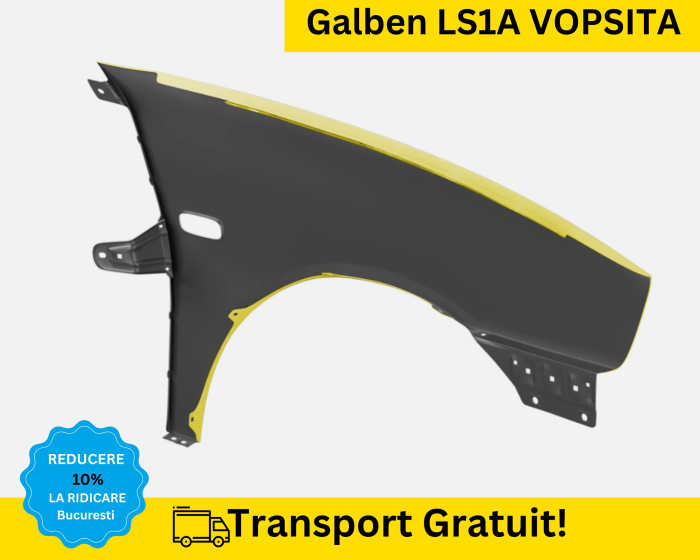 Aripa fata stanga Seat Ibiza 6L 2002-2008 Galben LS1A VOPSITA [2]