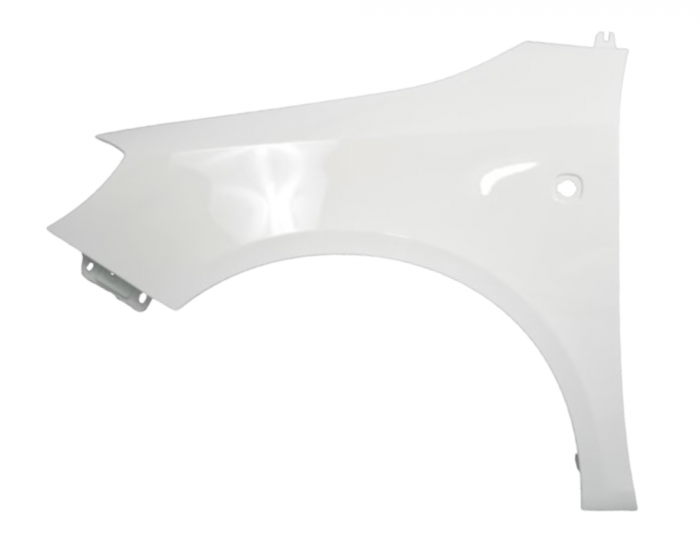 Aripa fata stanga Skoda Fabia 5J 2007-2014 Alb LF9E [1]