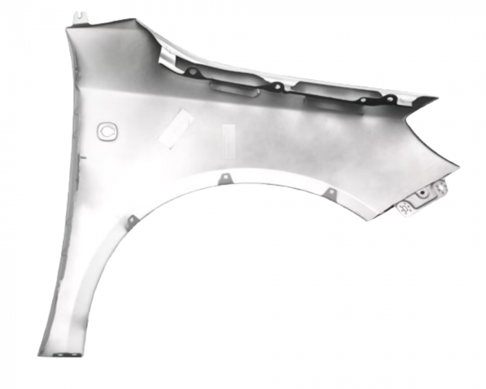 Aripa fata stanga Skoda Fabia 5J 2007-2014 Alb LF9E [2]