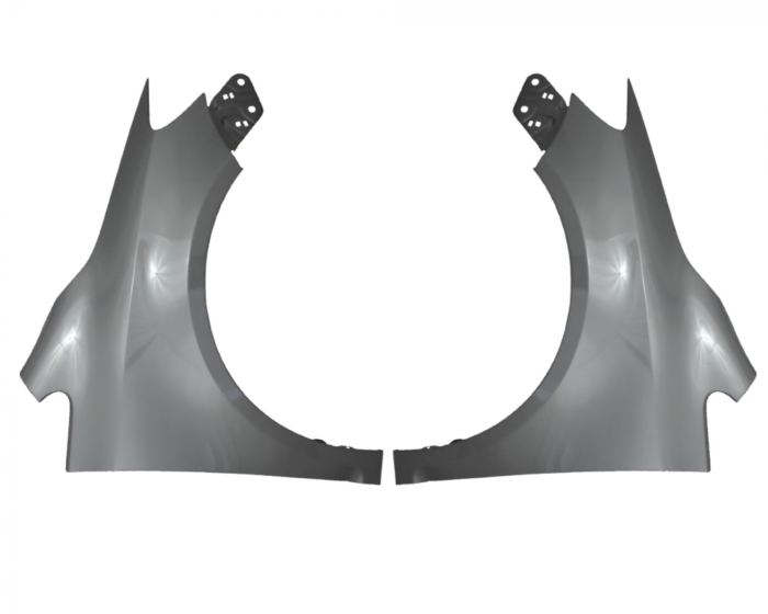 Aripa fata stanga Volkswagen Golf Plus 2005-2014 Gri LA7T [1]