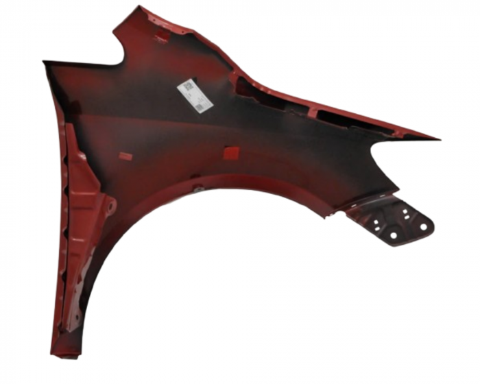 Aripa fata stanga Volkswagen Golf Plus 2005-2014 Rosu LA3X [2]