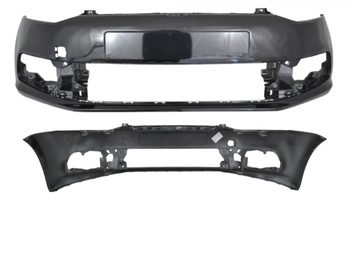 Bara fata Volkswagen Polo 6R 2014-2017 Negru LC9X [1]