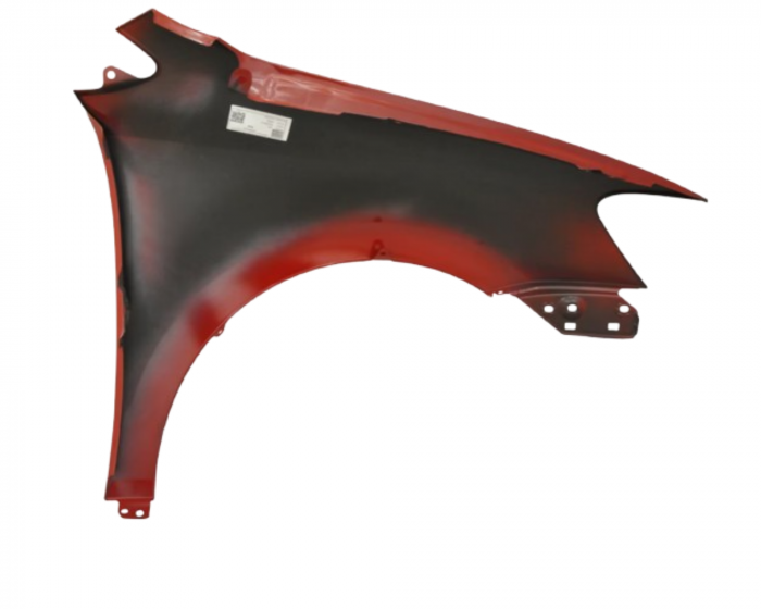 Aripa fata stanga Volkswagen Polo 6R 2009-2017 Rosu LP3G [2]