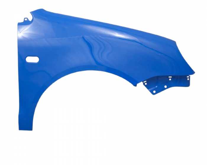 Aripa fata dreapta Volkswagen Polo 9N 2001-2005 Albastru LA5W [1]