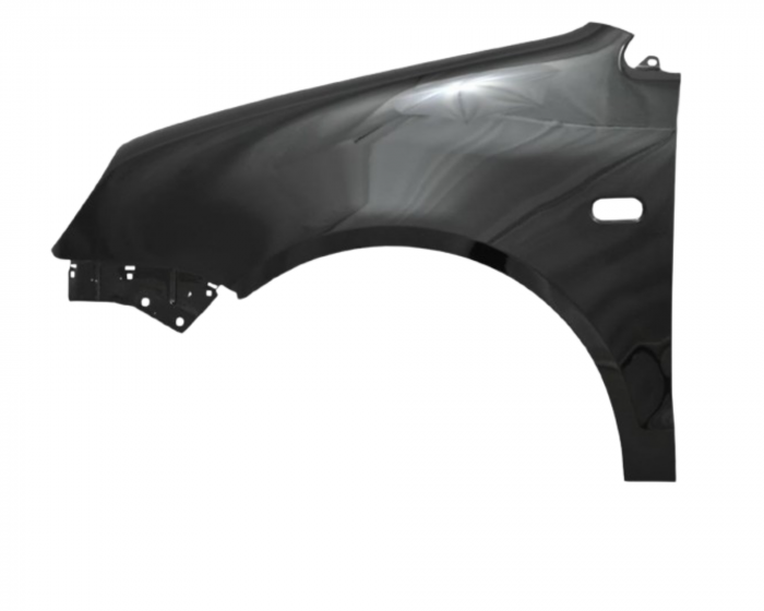 Aripa fata stanga Volkswagen Polo 9N 2001-2005 Negru L041 [1]