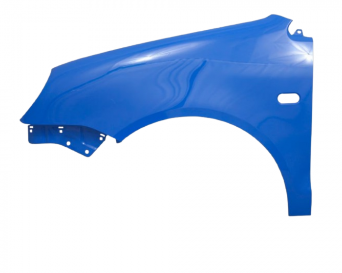 Aripa fata stanga Volkswagen Polo 9N 2001-2005 Albastru LA5W [1]
