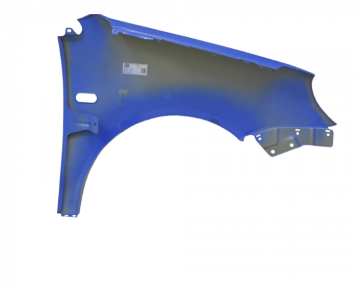 Aripa fata stanga Volkswagen Polo 9N 2001-2005 Albastru LA5W [2]