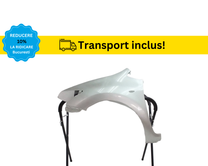 Aripa Fata Toyota Auris 2007-2010 Alb Negru Rosu Gri Verde Albastru la culoarea masini vopsita [6]