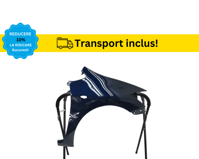 Aripa Fata Toyota Auris 2007-2010 Alb Negru Rosu Gri Verde Albastru la culoarea masini vopsita [9]