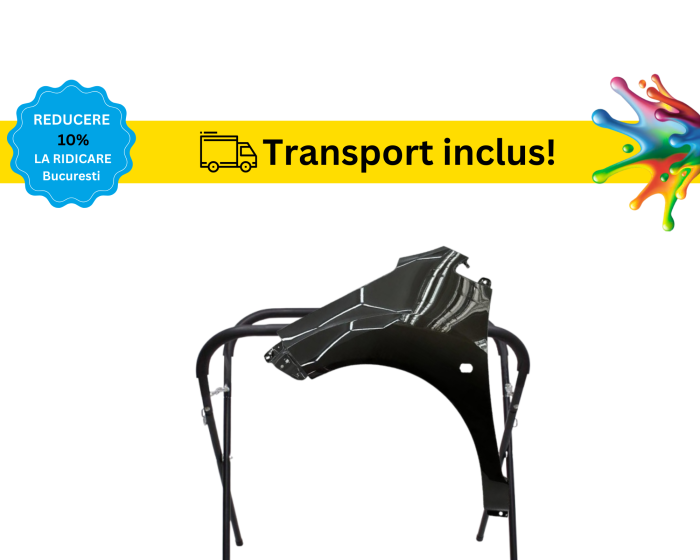 Aripa Fata Chevrolet SPRAK 2010-2014 Negru Gri Albastru Verde Alb Auriu Portocaliu la culoarea masini vopsita [3]