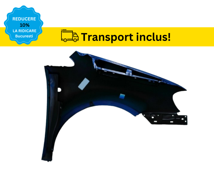 Aripa fata VW CADDY 2004-2010 ALBASTRU LA5W Stanga VOPSITA [2]