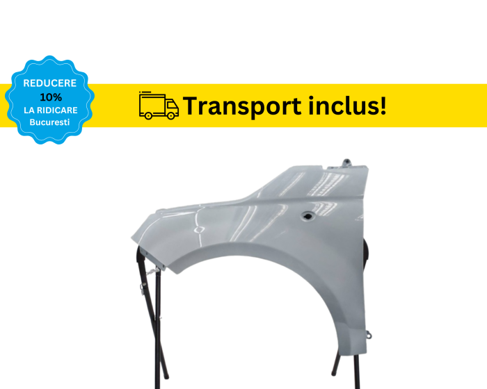 Aripa fata Fiat 500 2007-2024 Negru Gri Albastru Alb Maro Albastru Verde vopsita la culoarea masini [10]