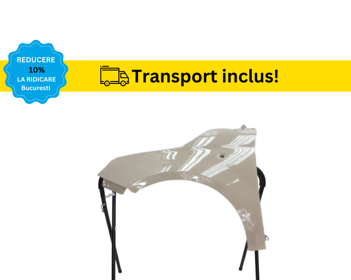 Aripa fata Fiat 500 2007-2024 Negru Gri Albastru Alb Maro Albastru Verde vopsita la culoarea masini [12]