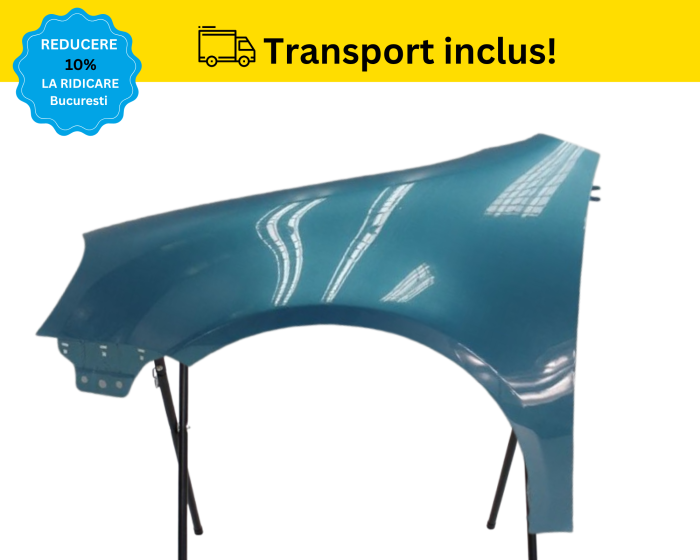 Aripa fata VW GOLF 5 V 2003-2008 Negru Gri Albastru Alb Rosu Verde Maro VOPSITA [2]