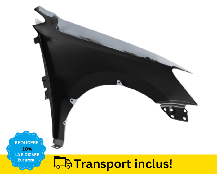 Aripa stanga Fata VW Polo 6R 6C 2009-2017 Gri LA7W VOPSITA [2]