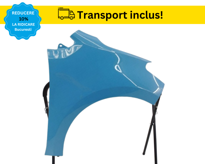 Aripa fata VW UP E-UP 2016-2023 Alb Negru Rosu Gri Verde Albastru Auriu la culoarea masini vopsita [3]