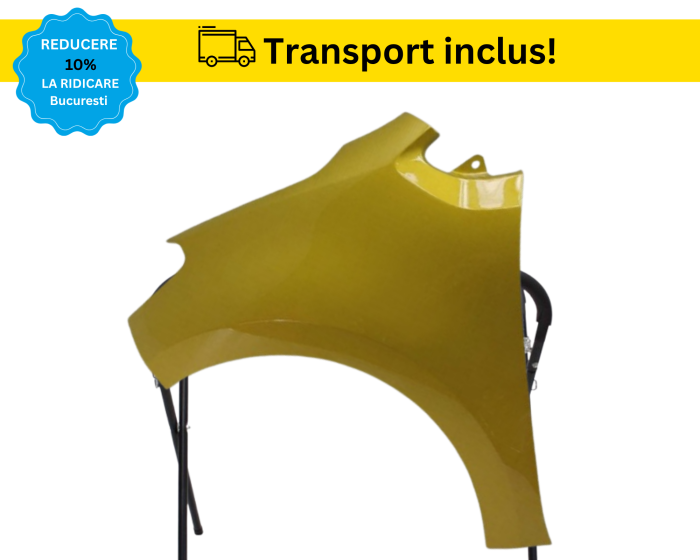 Aripa fata VW UP E-UP 2016-2023 Alb Negru Rosu Gri Verde Albastru Auriu la culoarea masini vopsita [4]