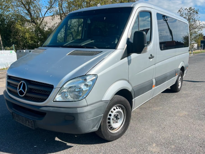 Aripa stanga fata Gri Argintiu Mercedes Sprinter W906 2006-2013 VOPSITA TU Alegi culoarea [2]