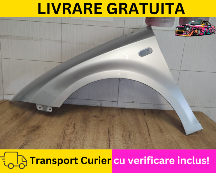 Aripa stanga fata Gri LS7Y Seat Leon 1P 2004-2012 VOPSITA [2]