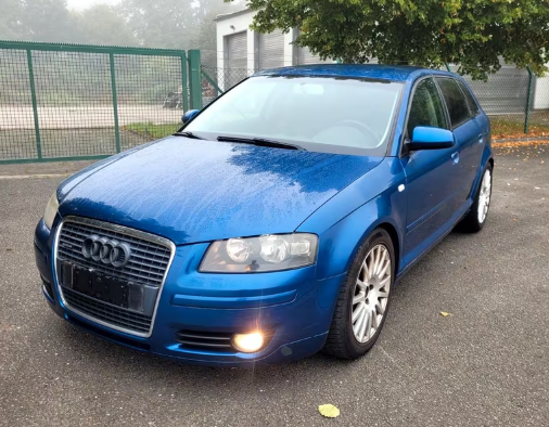Aripi fata Negru Gri Albastru Galben Rosu Verde Alb Auriu Audi A3 8P 2003-2008 VOPSITA TU Alegi culoarea [7]