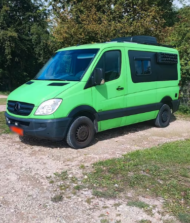 Aripa stanga fata Verde Mercedes Sprinter W906 2006-2013 VOPSITA TU Alegi culoarea [2]