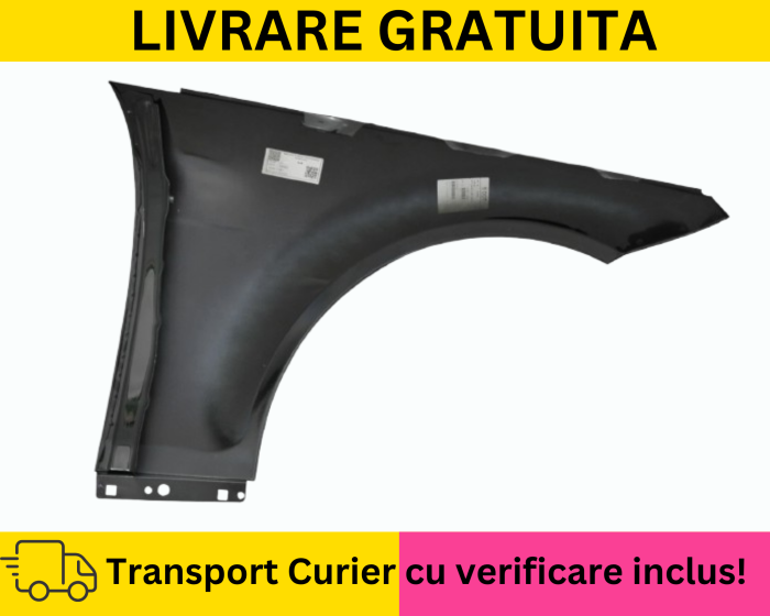Aripa stanga Negru 197 VOPSITA Mercedes C-CLASS W204 2007-2014 [2]