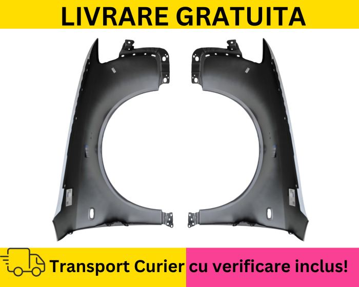 Aripi fata Audi A4 B6 2000-2004 GATA VOPSITE LY7H GRI [2]
