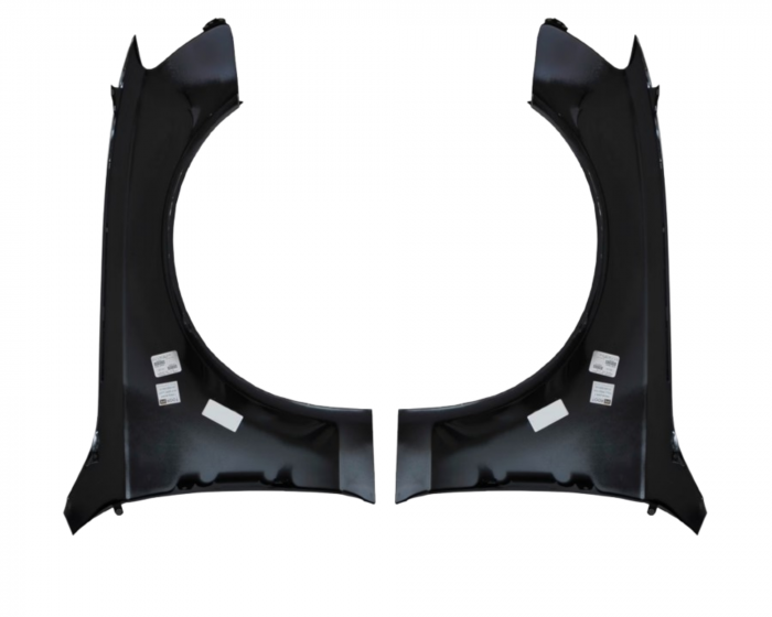 Aripi fata Audi A4 B8 2007-2011 negru LY9B [2]