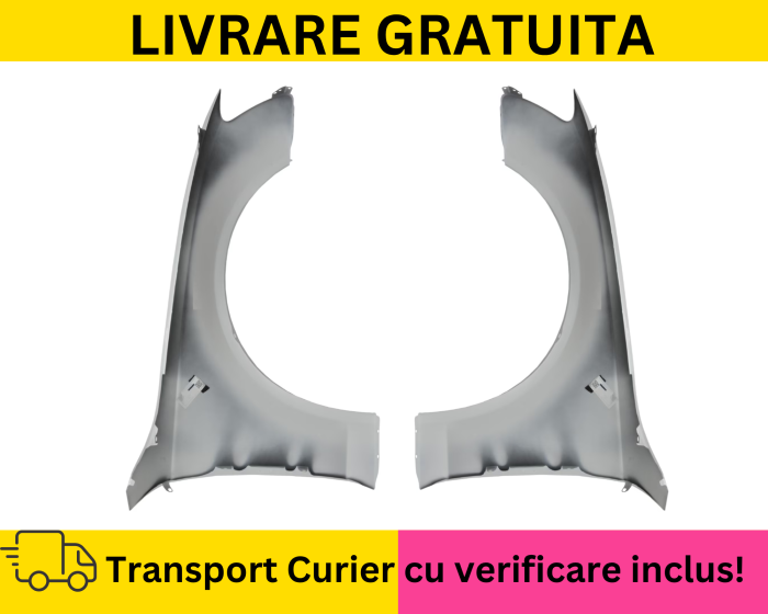 Aripi fata Audi A4 B8.5 FSL 2012-2015 GATA VOPSITE LY9C ALB IBIS [2]