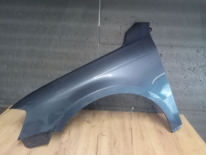 Aripa fata stanga Volkswagen Passat B7 2010-2014 vopsita gri lk7x [2]