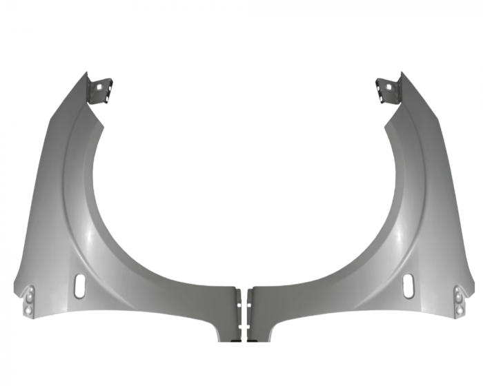 Aripi fata Ford Fiesta MK6 2002-2008 Gri Moondust silver [1]