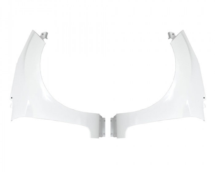 Aripi fata Ford Fiesta MK7 2008-2017 Alb Frozen White [1]