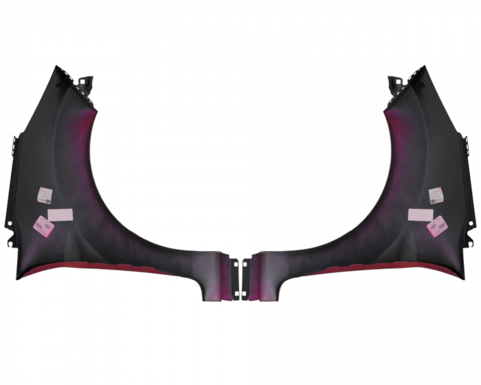 Aripi fata Ford Fiesta MK7 2008-2017 Mov Hot Magenta [2]