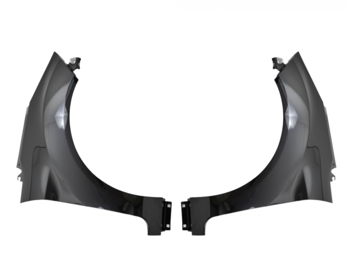 Aripi fata Ford Fiesta MK7 2008-2017 Negru Iridium Black [1]
