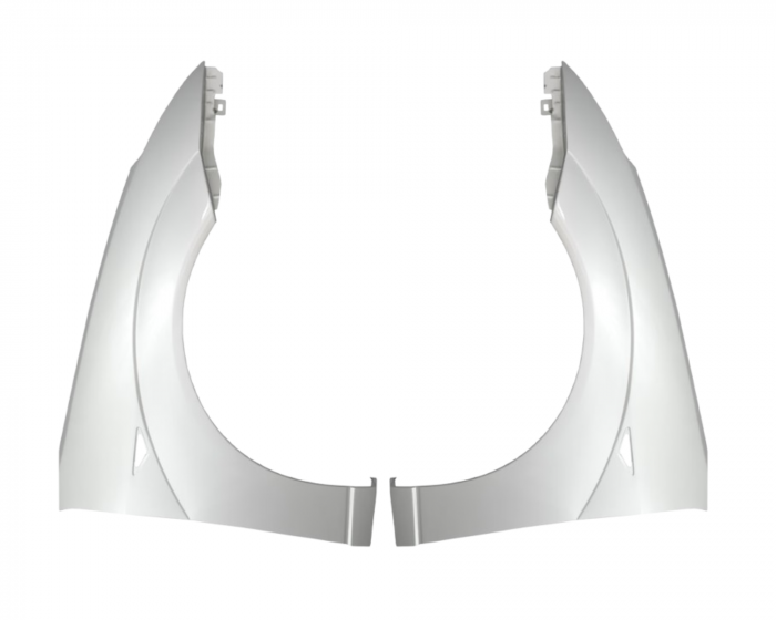 Aripi fata Ford Focus MK1 I 1998-2004 Gri Cosmic silver [1]