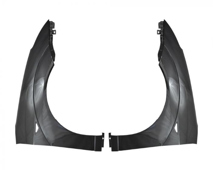 Aripi fata Ford Focus MK1 I 1998-2004 Negru Panther Black [1]