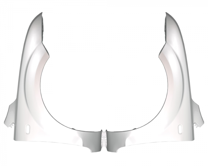 Aripi fata Ford Focus MK II 2004-2008 Gri Polar Silver [1]