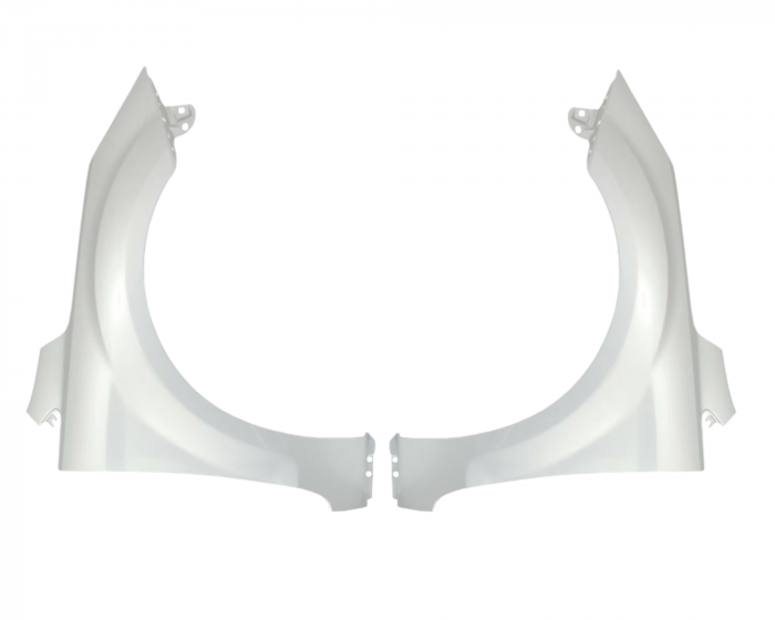 Aripi fata Ford Focus MK II 2008-2011 Gri polar silver [1]