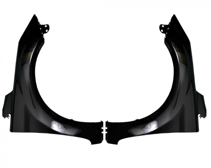 Aripi fata Ford Focus MK II 2008-2011 Negru Panther black [1]