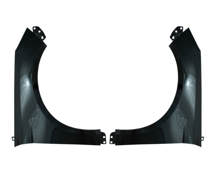 Aripi fata Ford Focus MK3 III 2012-2017 Negru Panther Black [1]