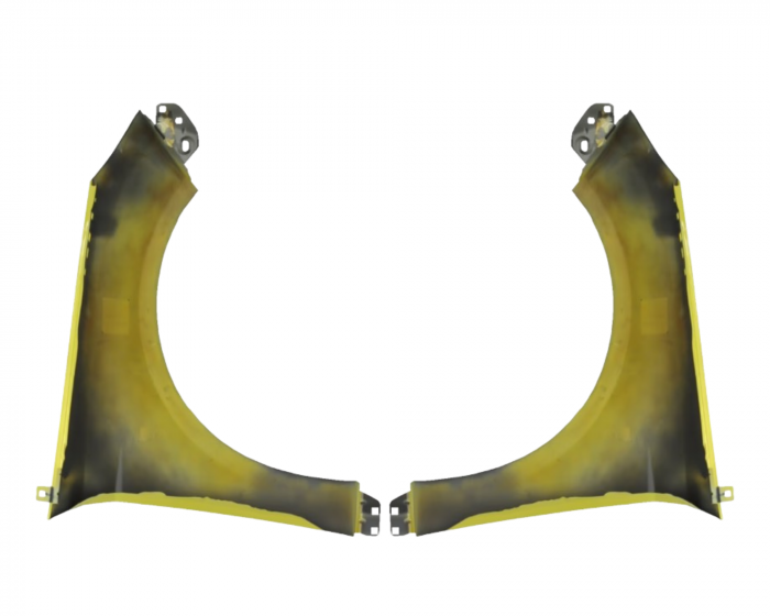 Aripi fata Ford Focus MK3 III 2012-2017 Verde Mustard Olive [2]