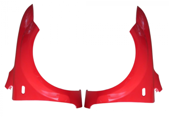 Aripi fata Negru Gri Alb Albastru Rosu Verde Portocaliu Ford Focus MK2 II 2004-2008 cu gaura semnal VOPSITE TU Alegi culoarea [6]