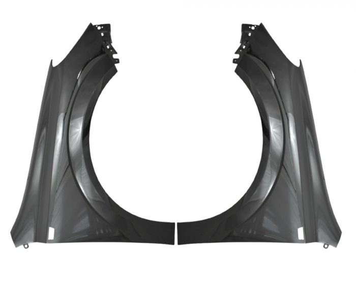 Aripi fata Opel Astra H 2004-2010 Negru 20R [1]