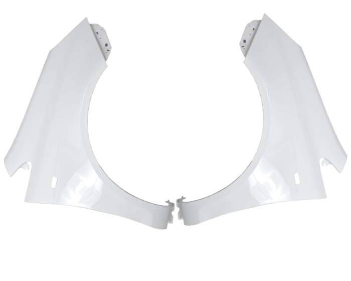Aripi fata Opel Corsa D 2006-2014 Alb Z474 [1]