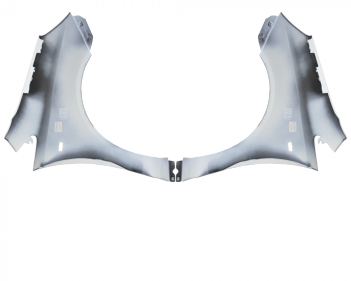 Aripi fata Opel Corsa D 2006-2014 Alb Z474 [2]