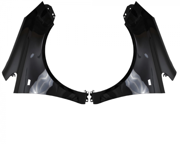 Aripi fata Opel Corsa D 2006-2014 Negru Z20R [1]